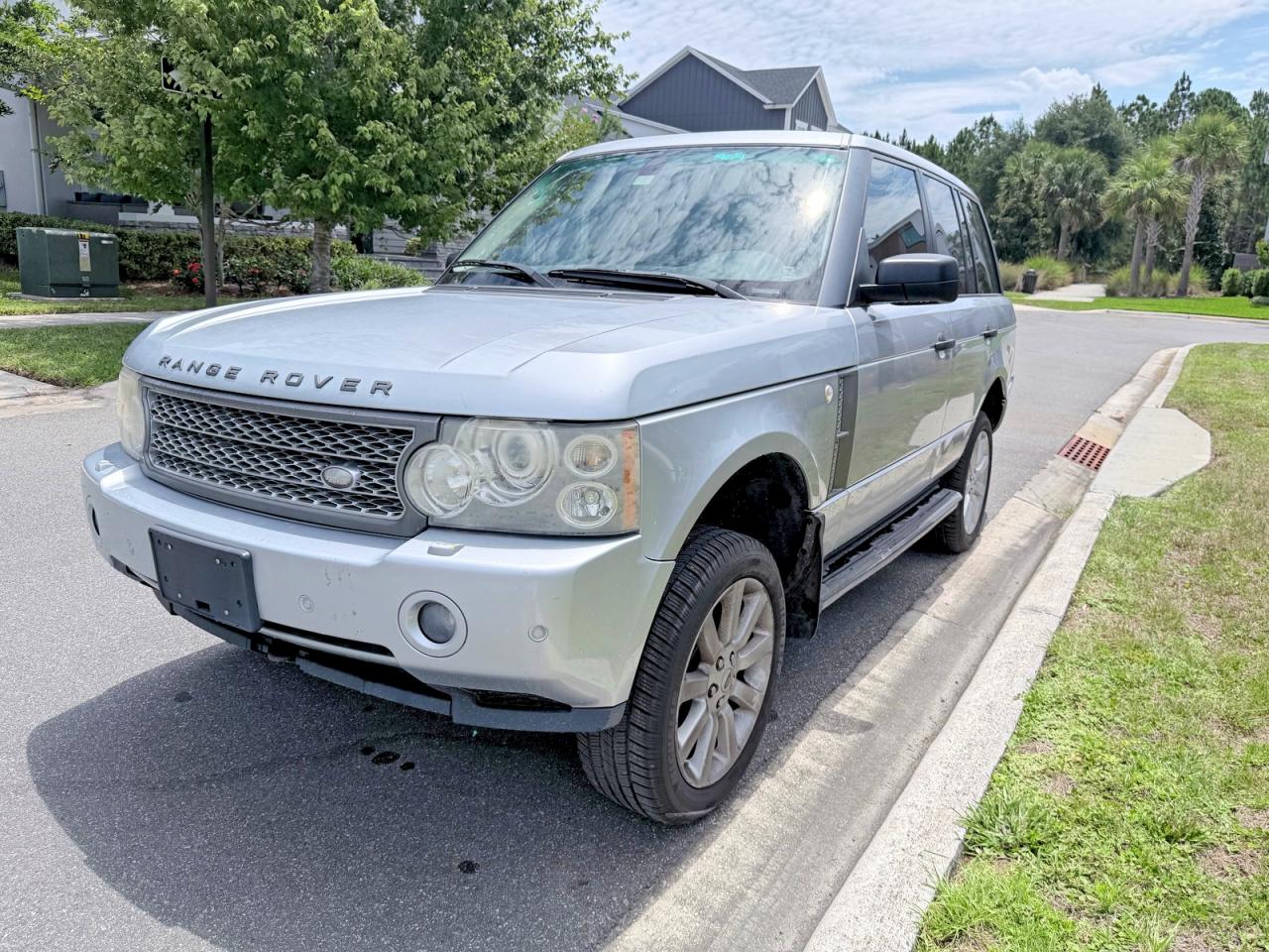 2006 Land Rover Range Rover Supercharged Silver vin: SALMF13486A235827