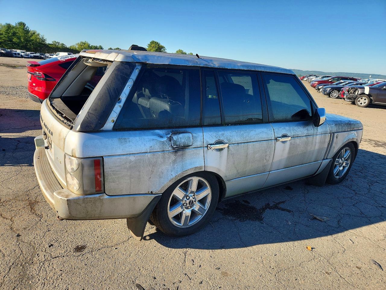 2006 Land Rover Range Rover Hse Silver vin: SALMF15406A223703