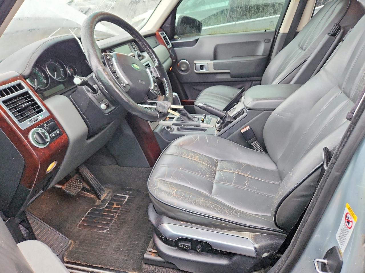 2006 Land Rover Range Rover Hse Silver vin: SALMF15406A223703