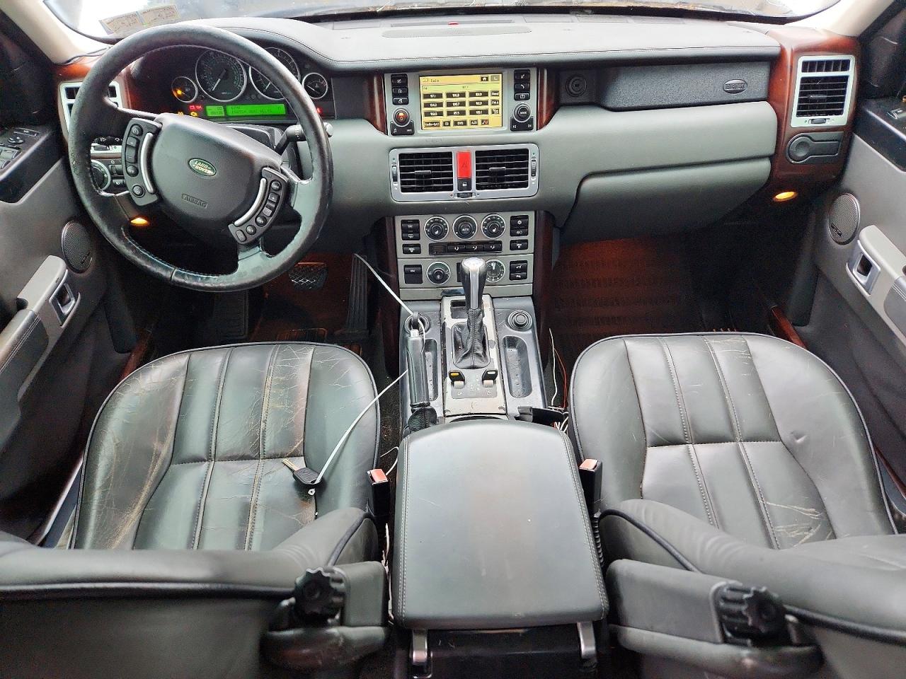 2006 Land Rover Range Rover Hse Silver vin: SALMF15406A223703
