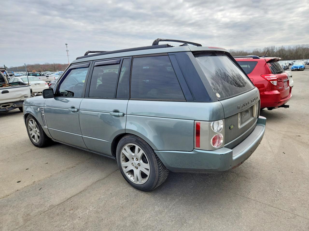 2007 Land Rover Range Rover Hse Green vin: SALMF15417A235778