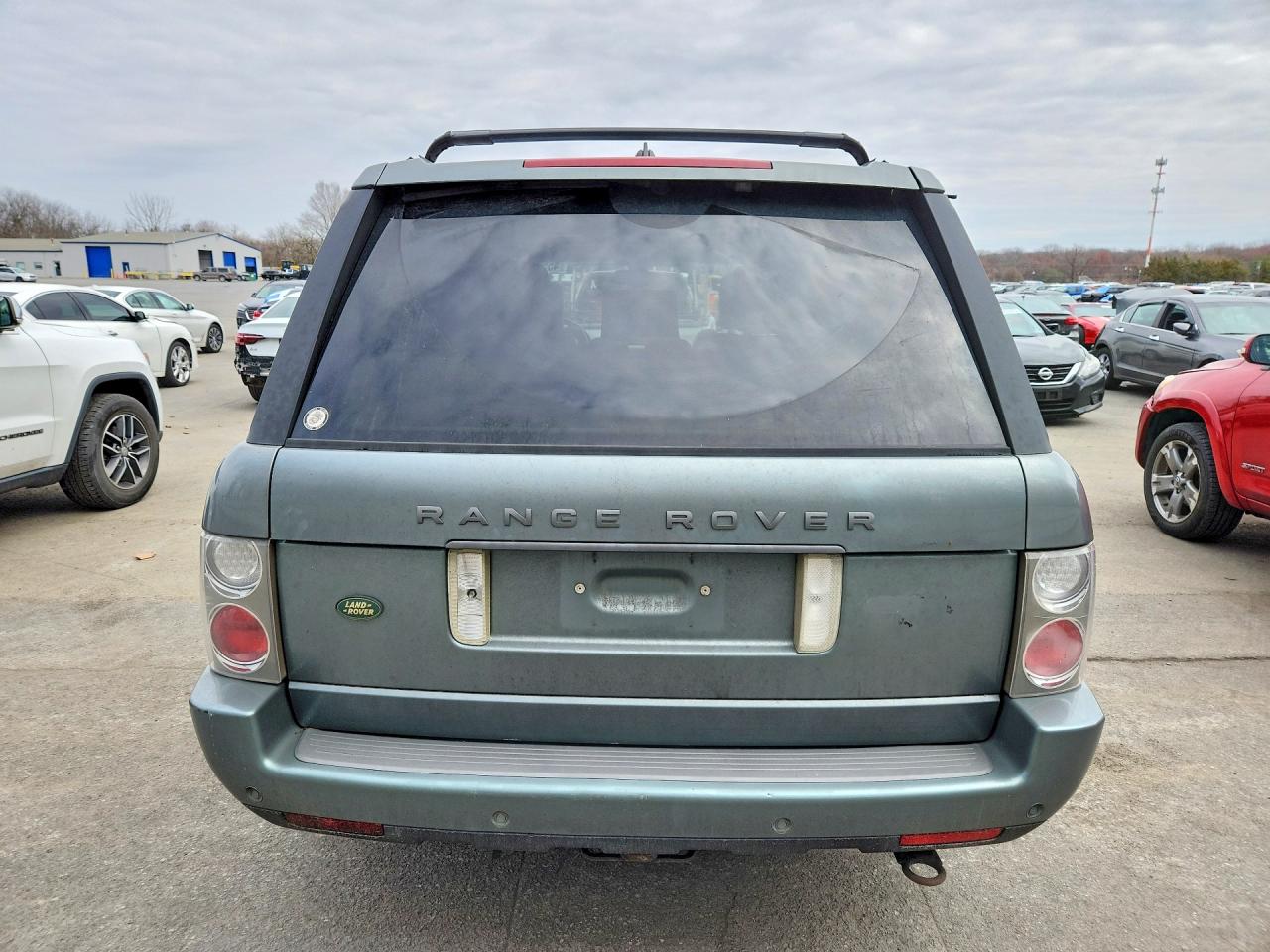 2007 Land Rover Range Rover Hse Green vin: SALMF15417A235778