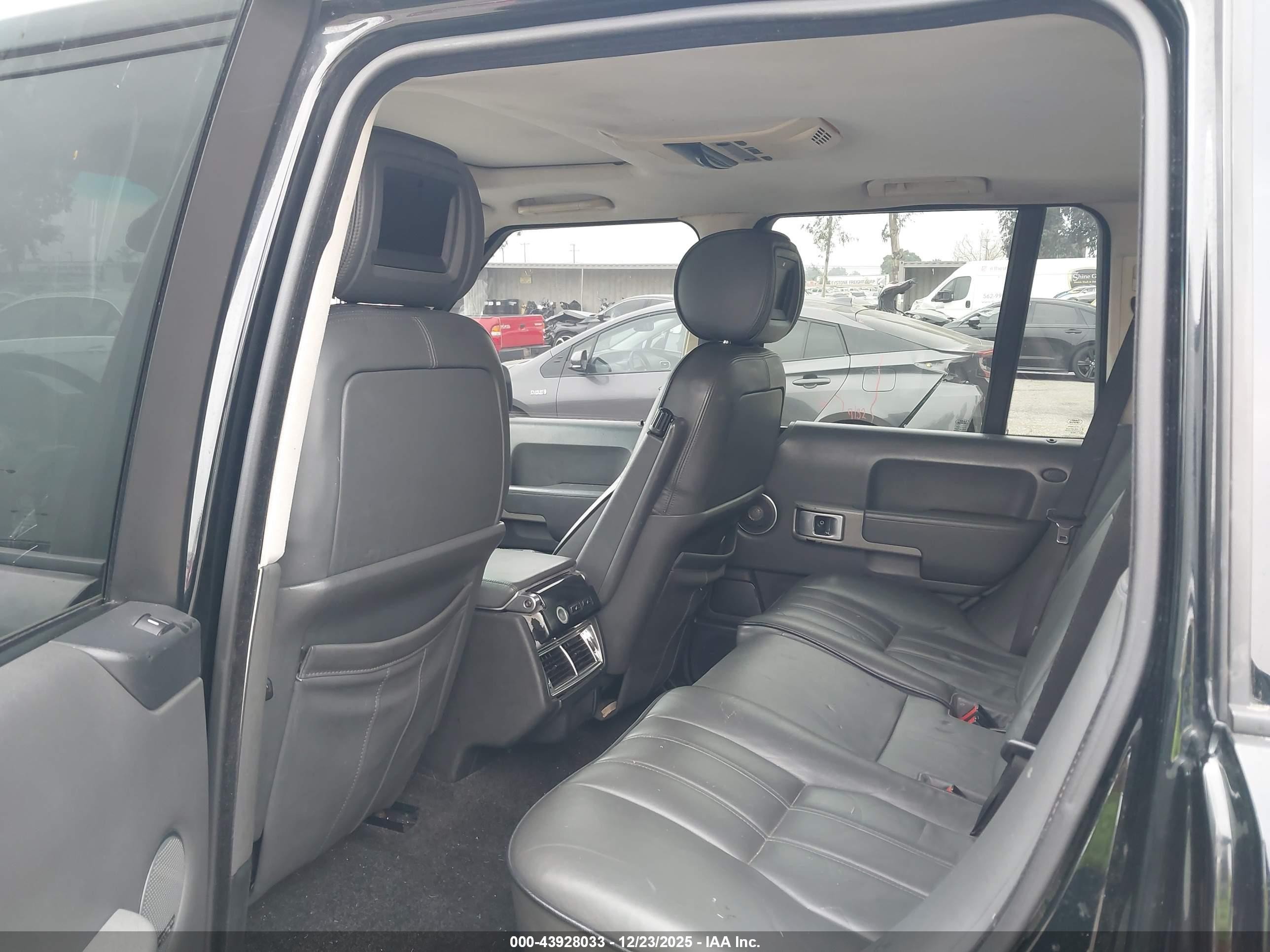 2006 Land Rover Range Rover Hse Black vin: SALMF15436A217989