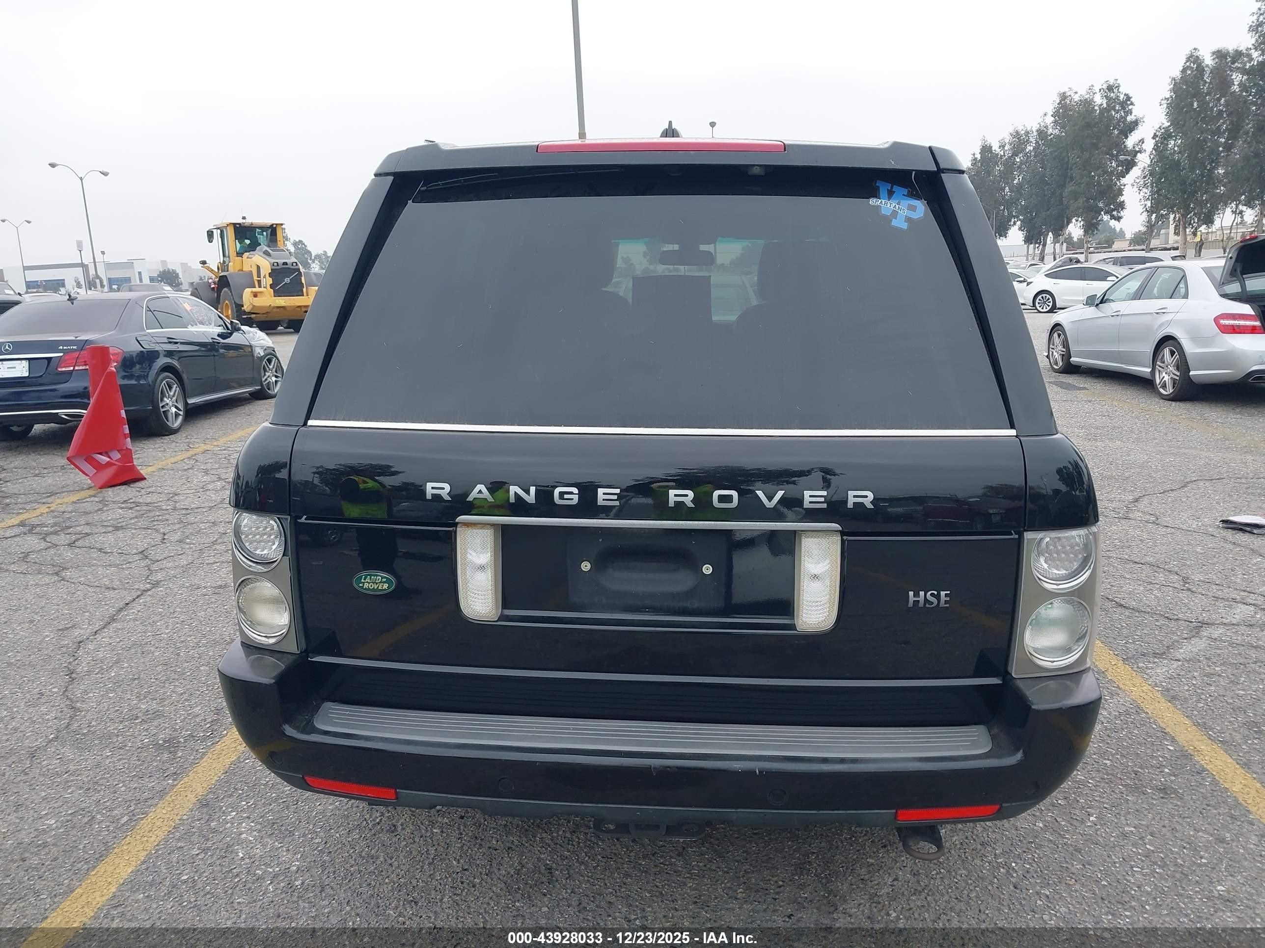 2006 Land Rover Range Rover Hse Black vin: SALMF15436A217989