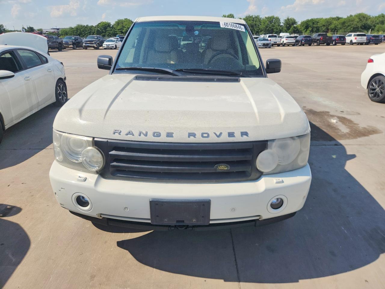 2007 Land Rover Range Rover Hse White vin: SALMF15437A242456