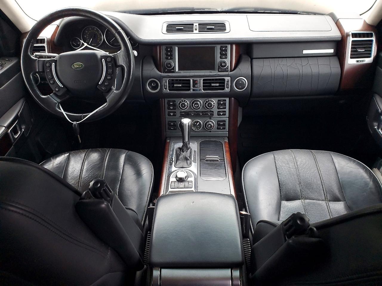 2007 Land Rover Range Rover Hse Gray vin: SALMF15447A240635