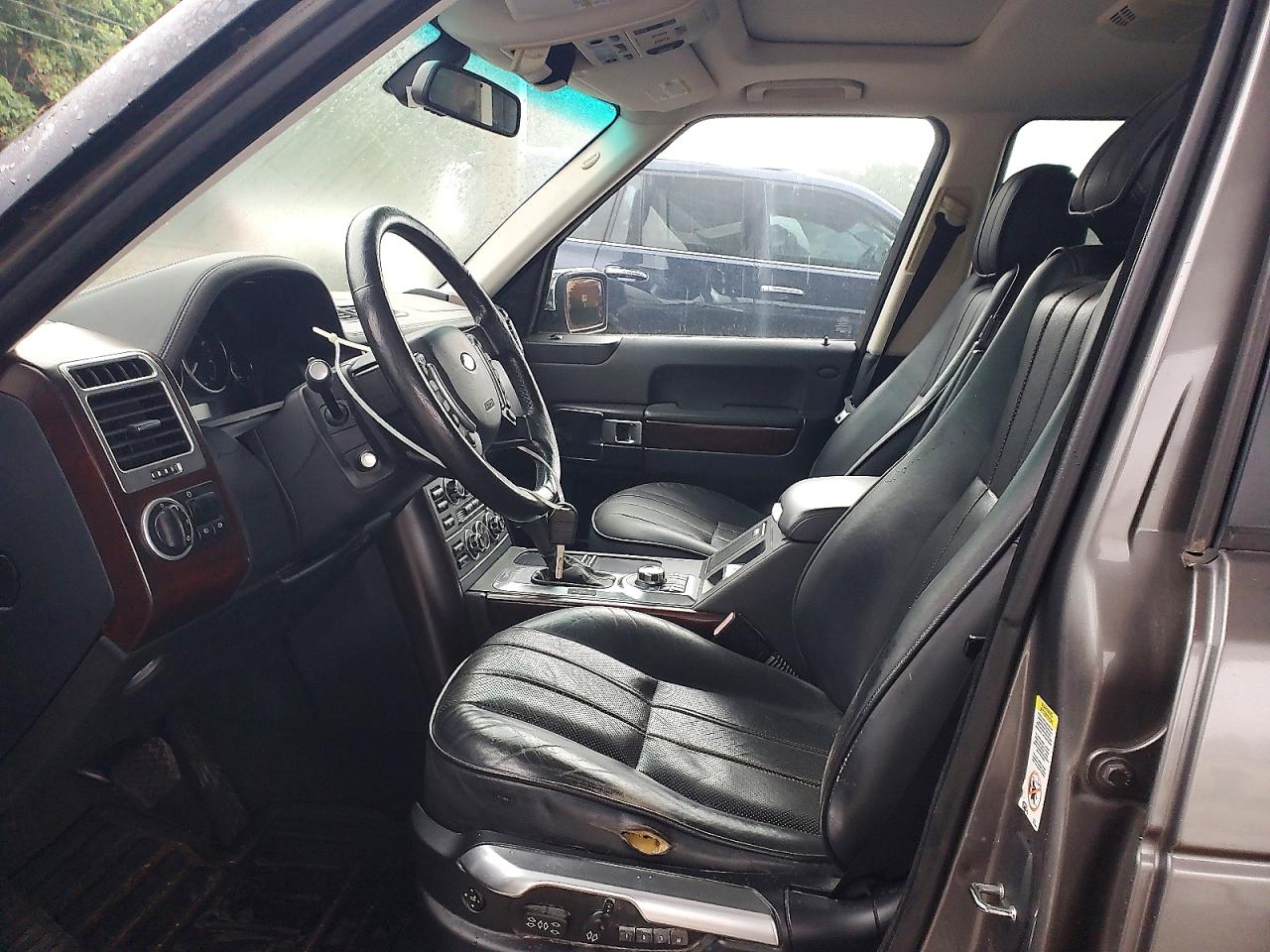 2007 Land Rover Range Rover Hse Gray vin: SALMF15447A240635