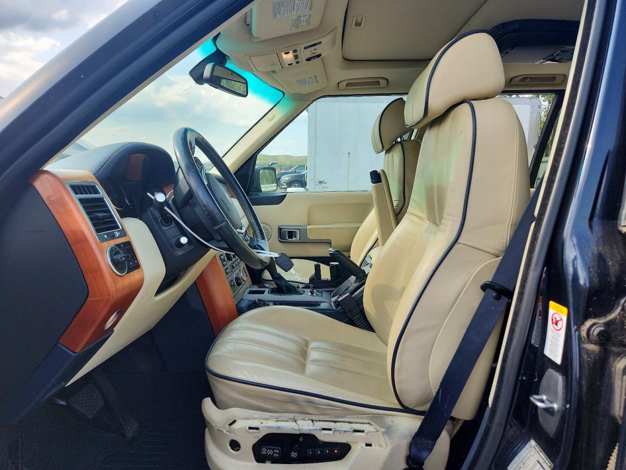 2006 Land Rover Range Rover Hse Black vin: SALMF15466A233491