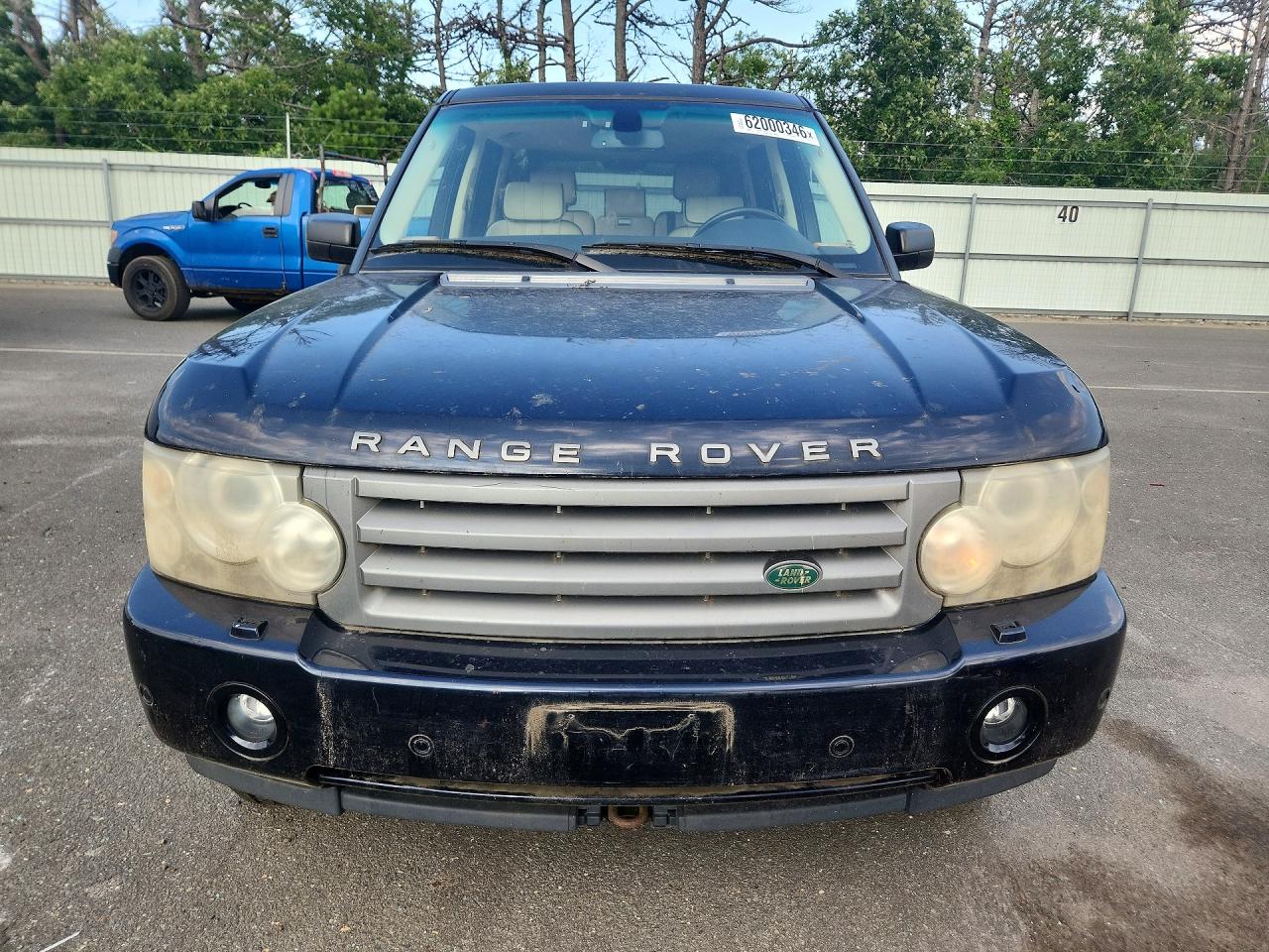 2006 Land Rover Range Rover Hse Black vin: SALMF15466A233491