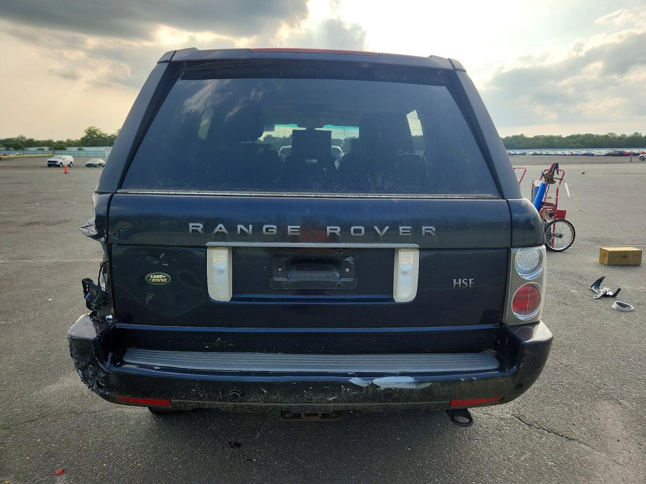 2006 Land Rover Range Rover Hse Black vin: SALMF15466A233491