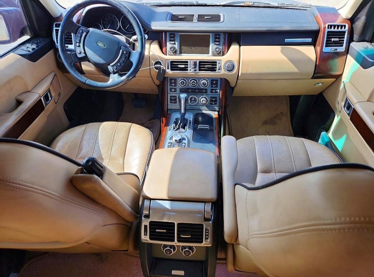 2008 Land Rover Range Rover Hse Черный vin: SALMF15468A295928