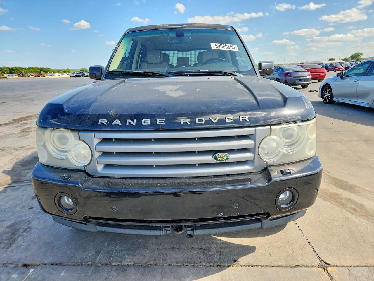 2008 Land Rover Range Rover Hse Черный vin: SALMF15468A295928