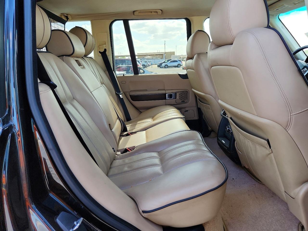 2008 Land Rover Range Rover Hse Черный vin: SALMF15468A295928
