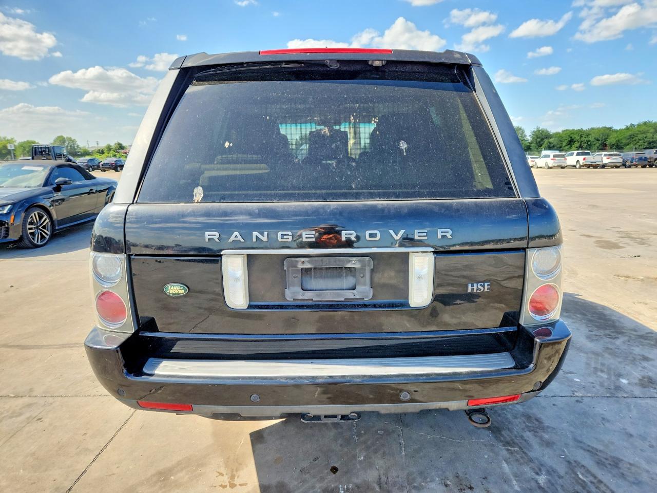 2008 Land Rover Range Rover Hse Черный vin: SALMF15468A295928