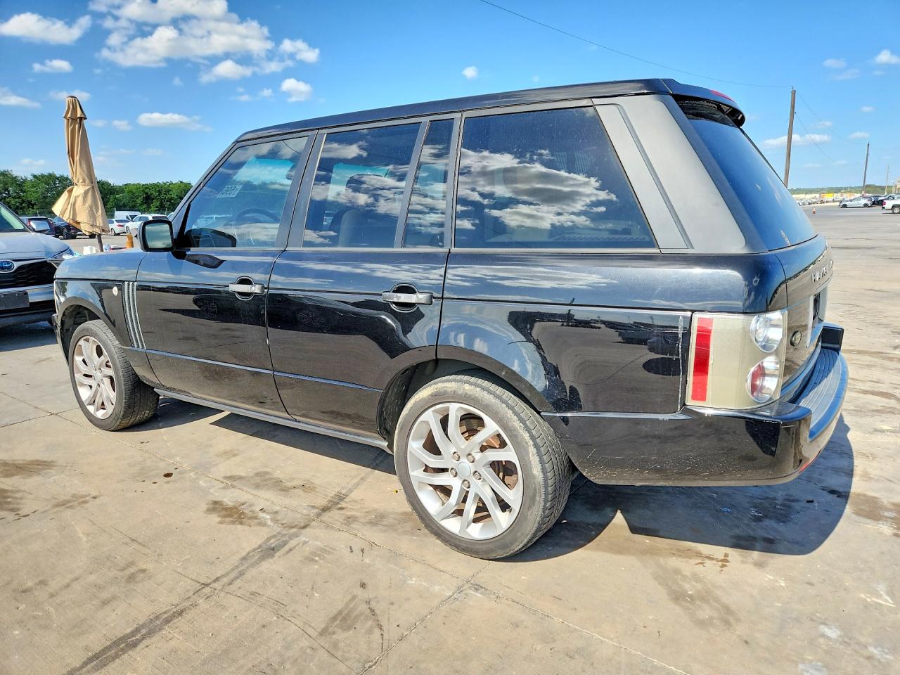 2008 Land Rover Range Rover Hse Черный vin: SALMF15468A295928