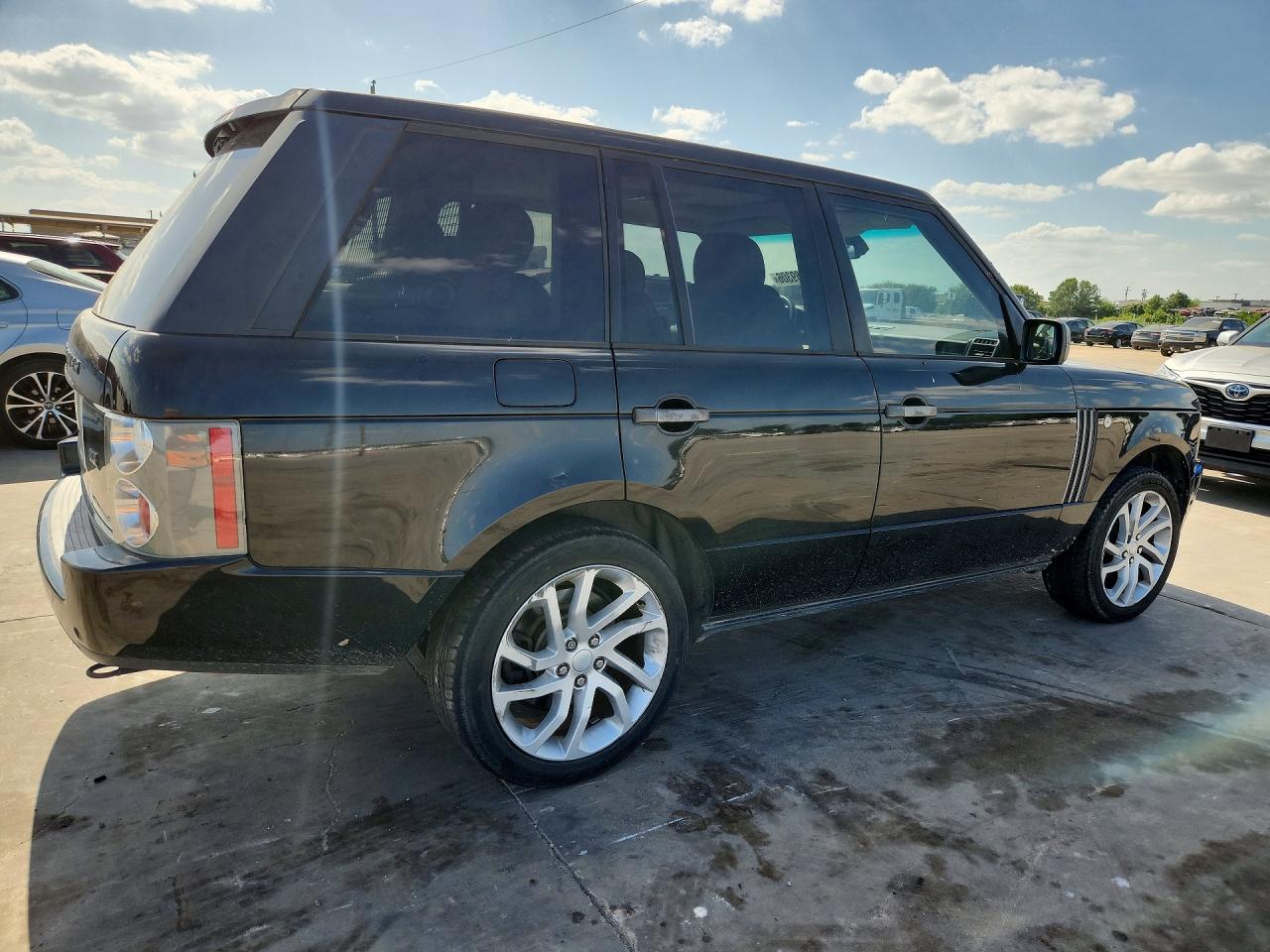 2008 Land Rover Range Rover Hse Черный vin: SALMF15468A295928