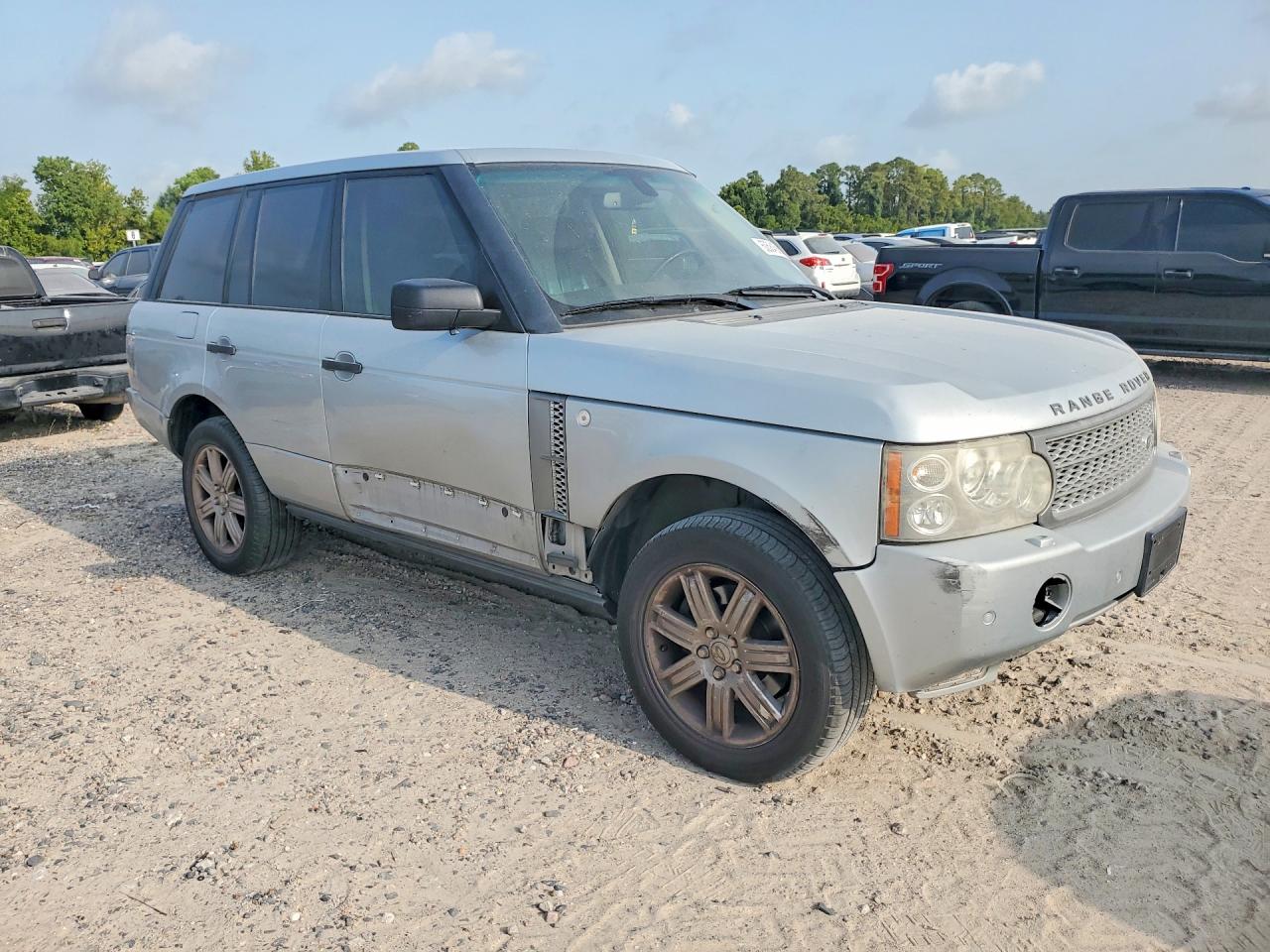 2006 Land Rover Range Rover Hse Silver vin: SALMF15476A235296