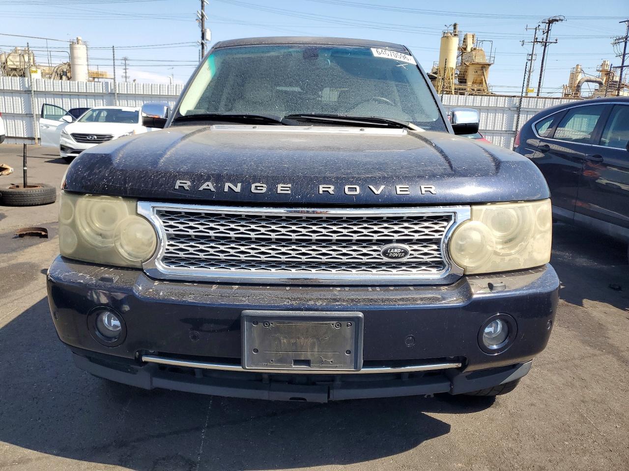 2008 Land Rover Range Rover Hse Black vin: SALMF15488A266379