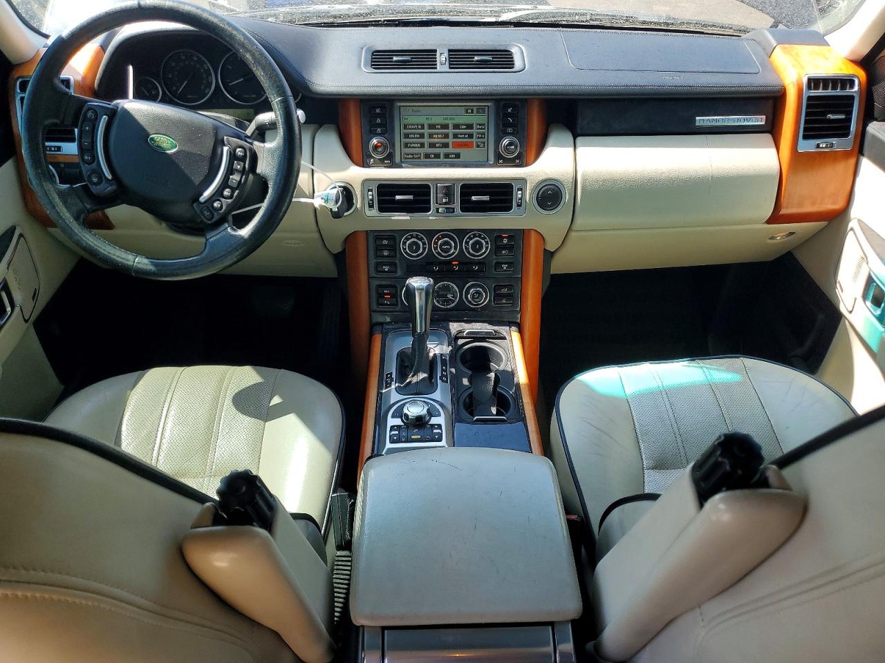 2008 Land Rover Range Rover Hse Black vin: SALMF15488A266379