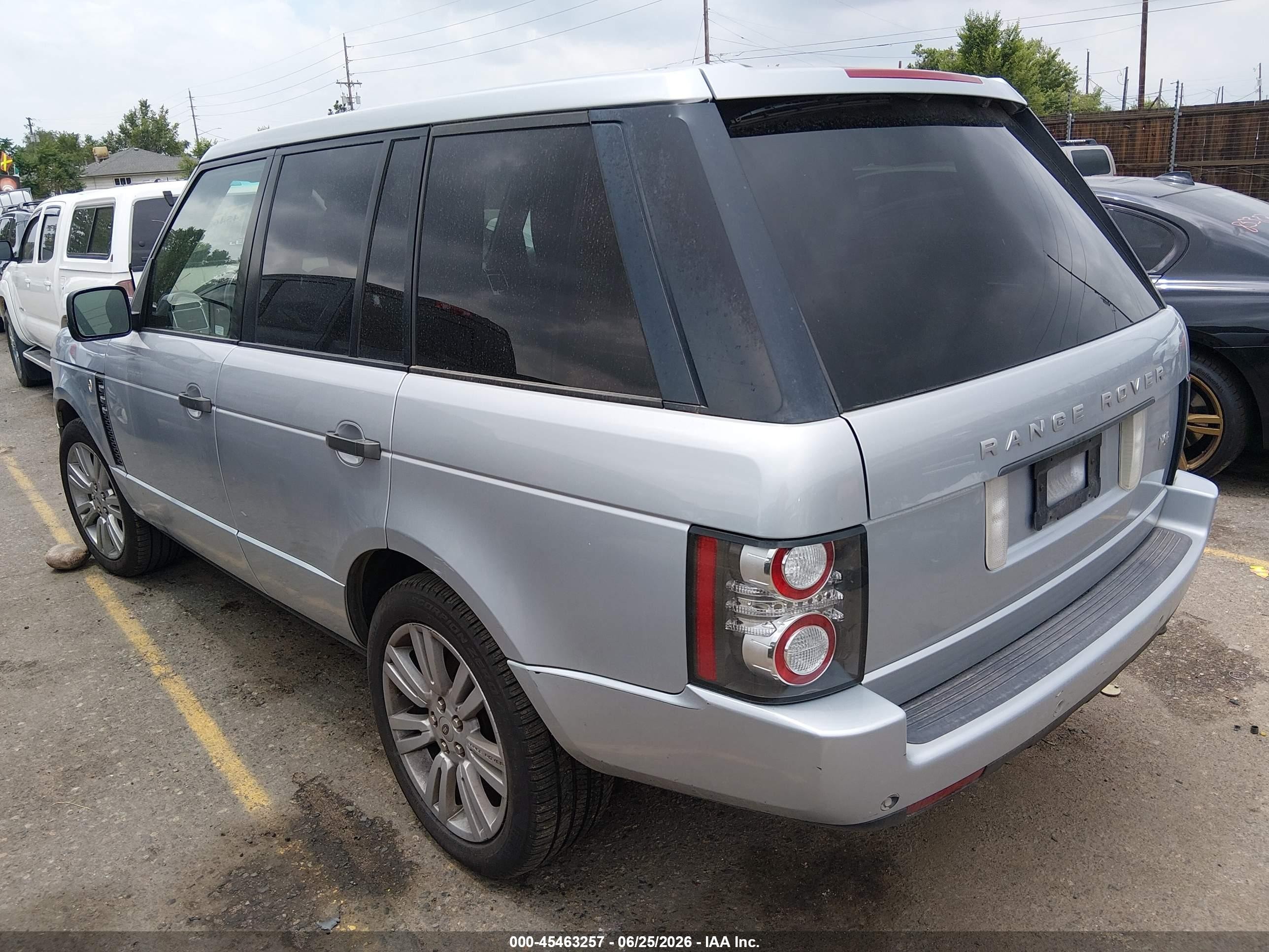 2011 Land Rover Range Rover Hse Gray vin: SALMF1D40BA355128