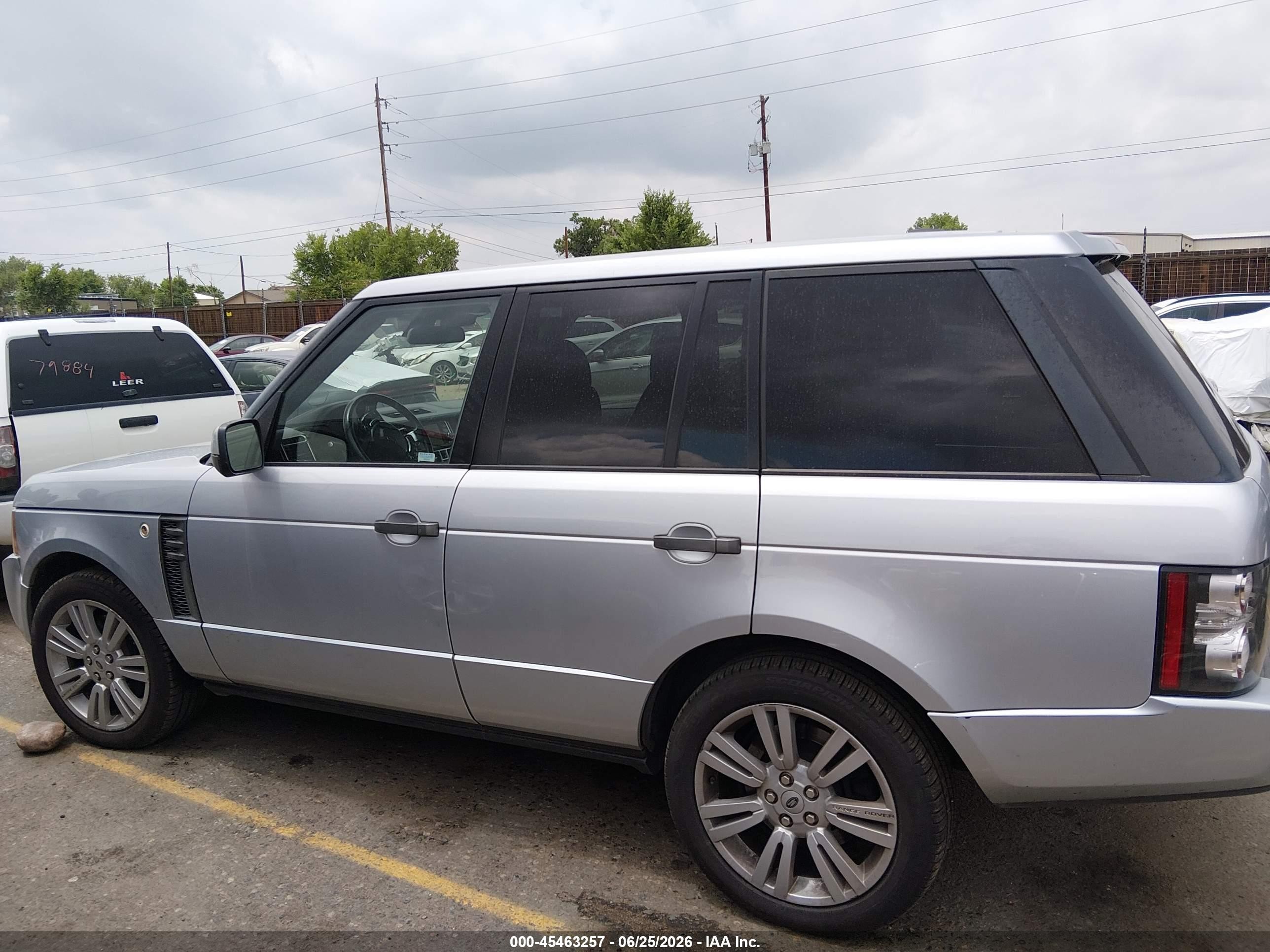 2011 Land Rover Range Rover Hse Gray vin: SALMF1D40BA355128