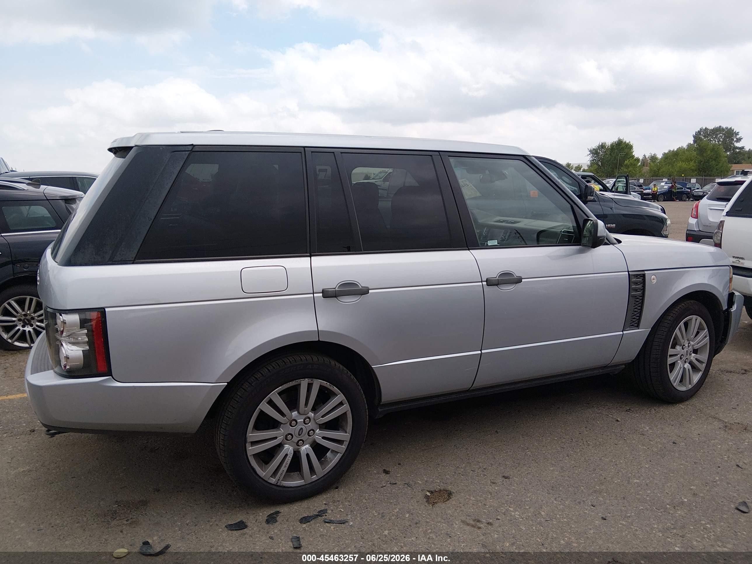 2011 Land Rover Range Rover Hse Gray vin: SALMF1D40BA355128