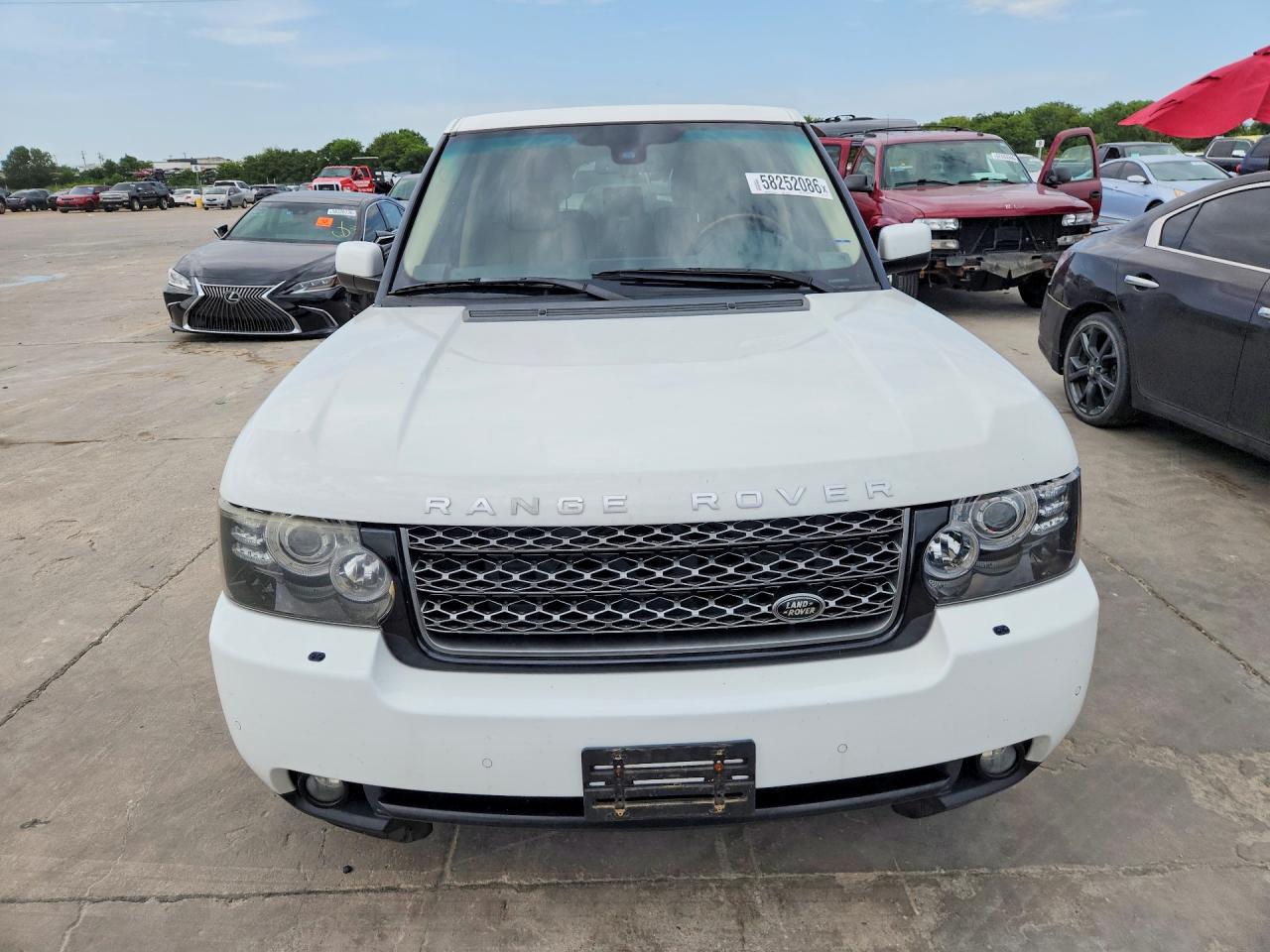 2012 Land Rover Range Rover Hse Luxury White vin: SALMF1D40CA376160
