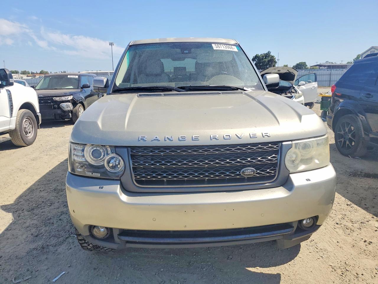 2011 Land Rover Range Rover Hse Luxury Gray vin: SALMF1D42BA351470