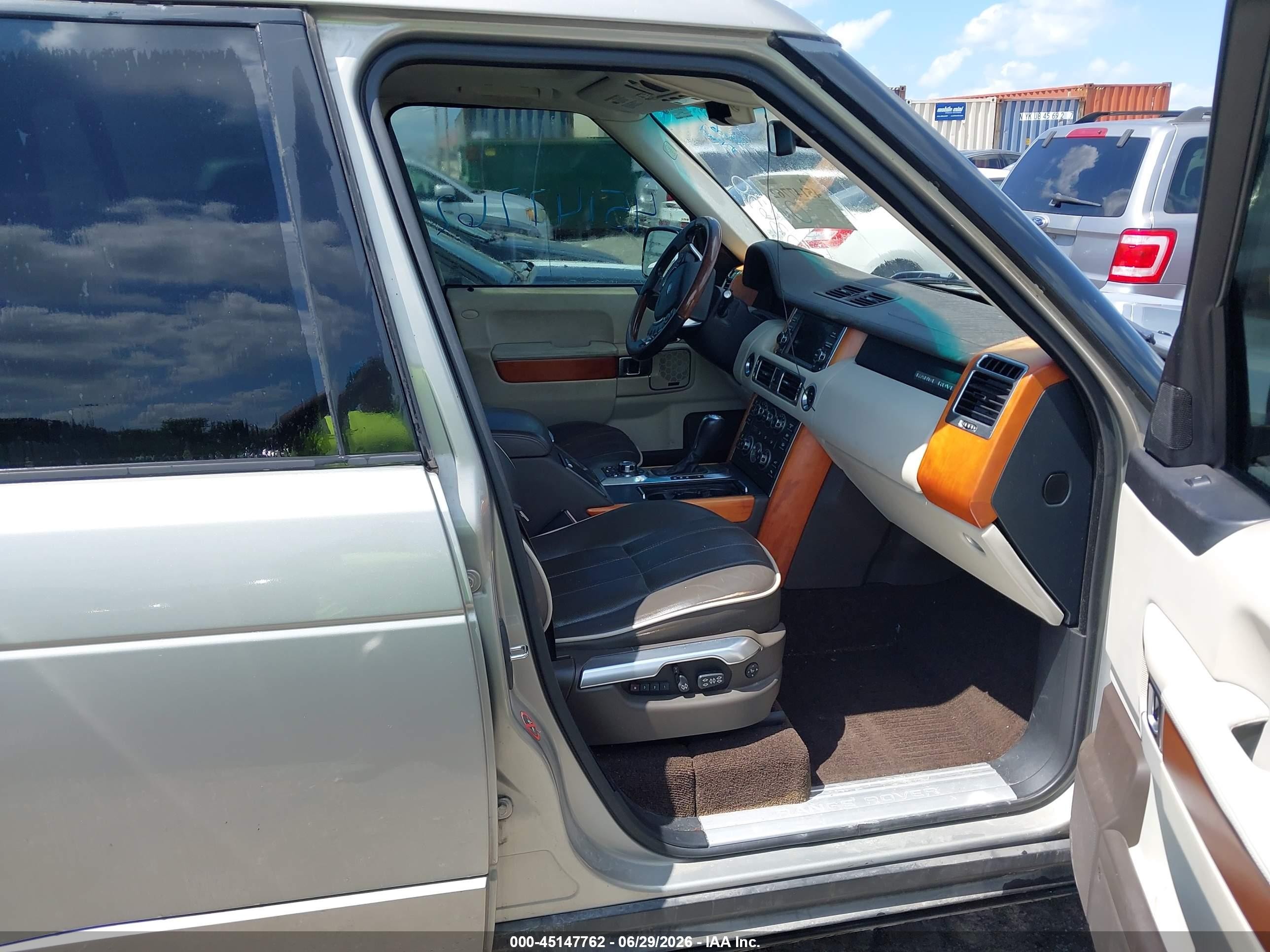 2010 Land Rover Range Rover Hse Серебряный vin: SALMF1D43AA323630