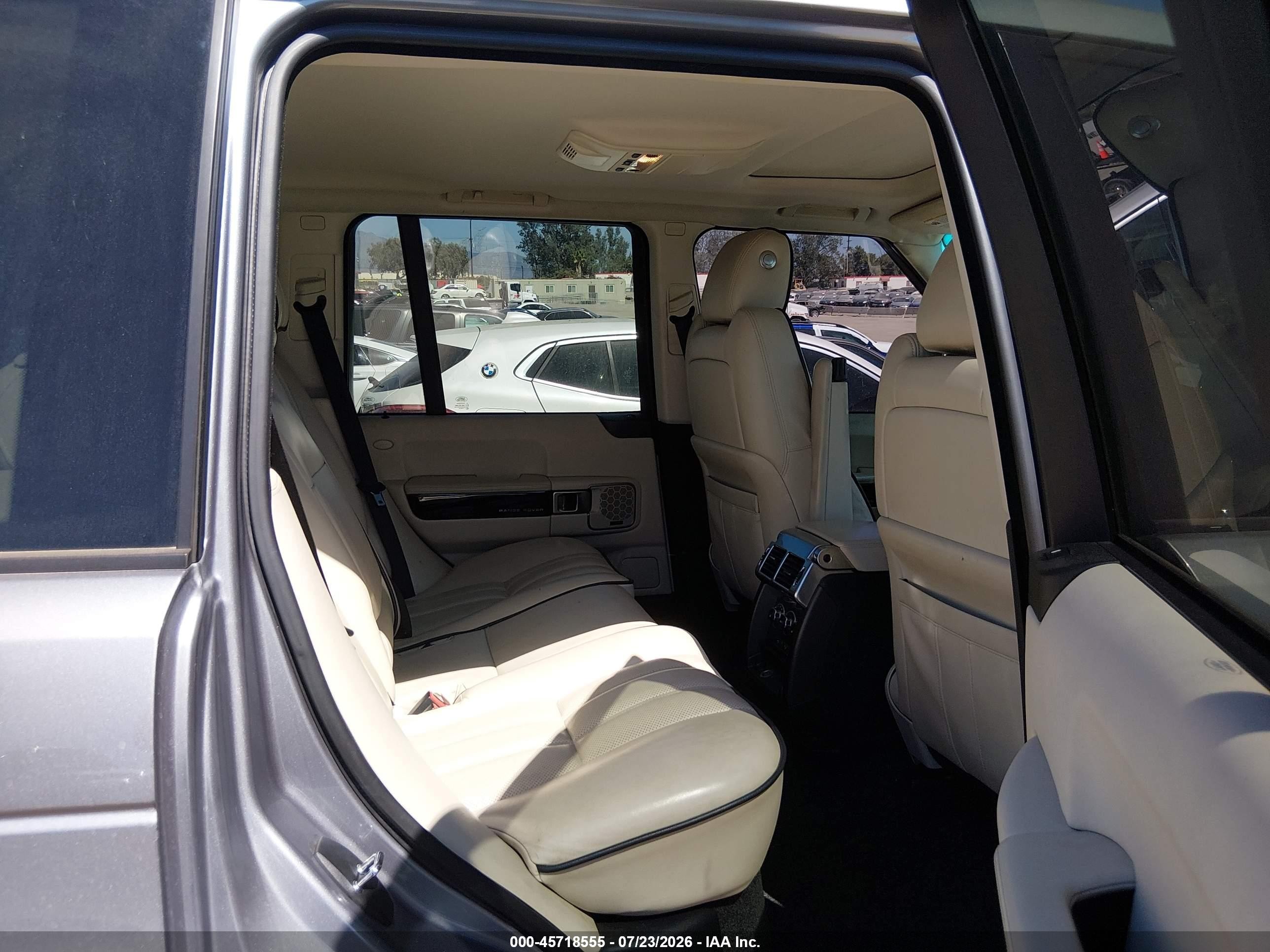 2012 Land Rover Range Rover Hse Серый vin: SALMF1D43CA389064