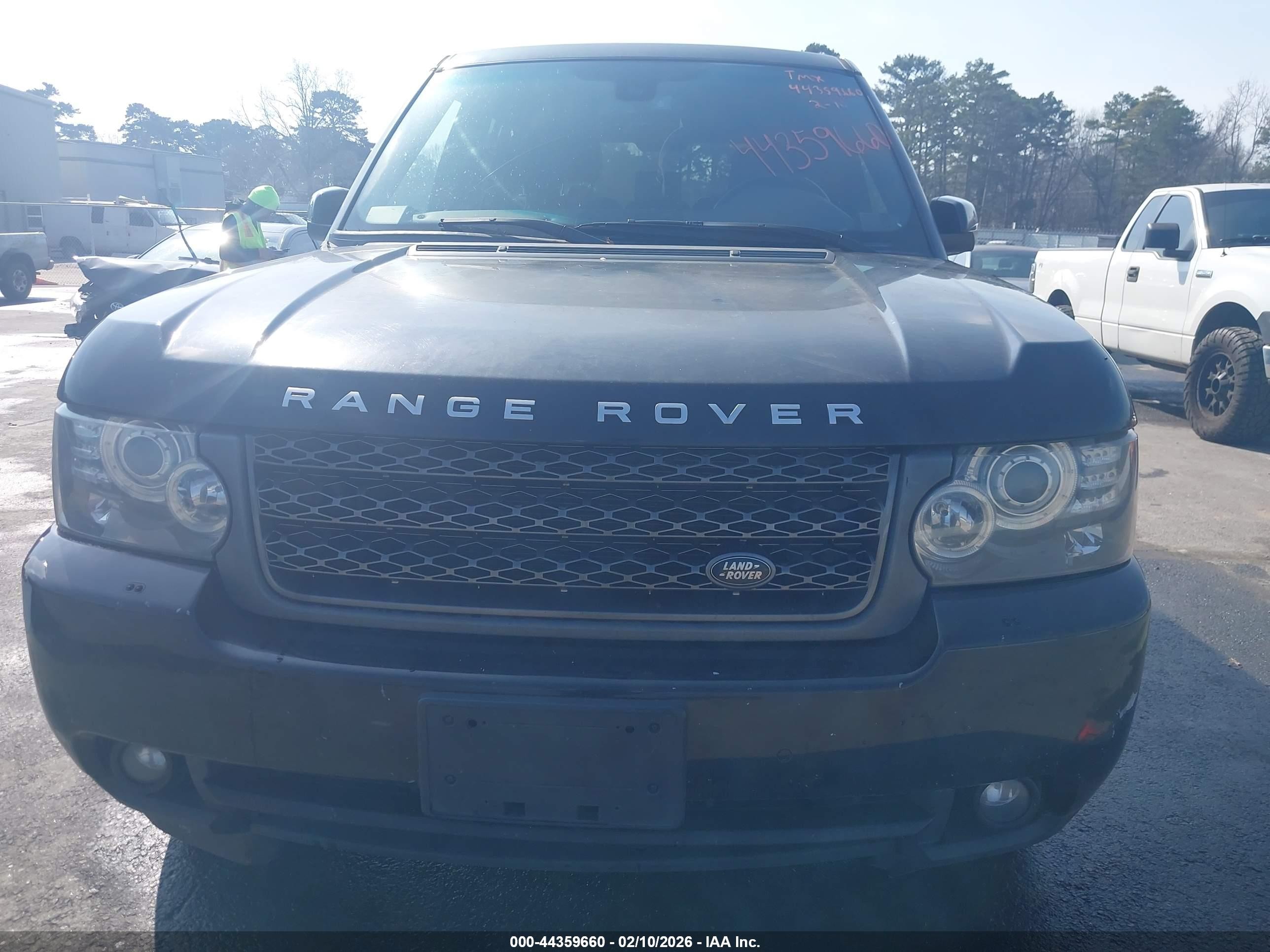 2011 Land Rover Range Rover Hse Black vin: SALMF1D44BA345038