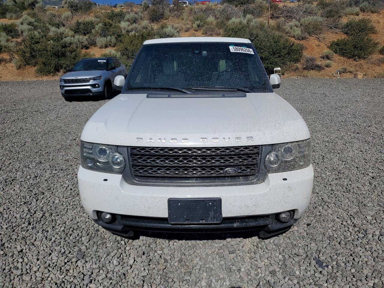 2011 Land Rover Range Rover Hse Luxury White vin: SALMF1D44BA350644