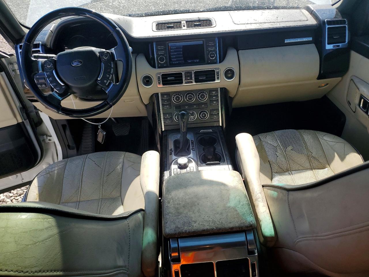 2011 Land Rover Range Rover Hse Luxury White vin: SALMF1D44BA350644