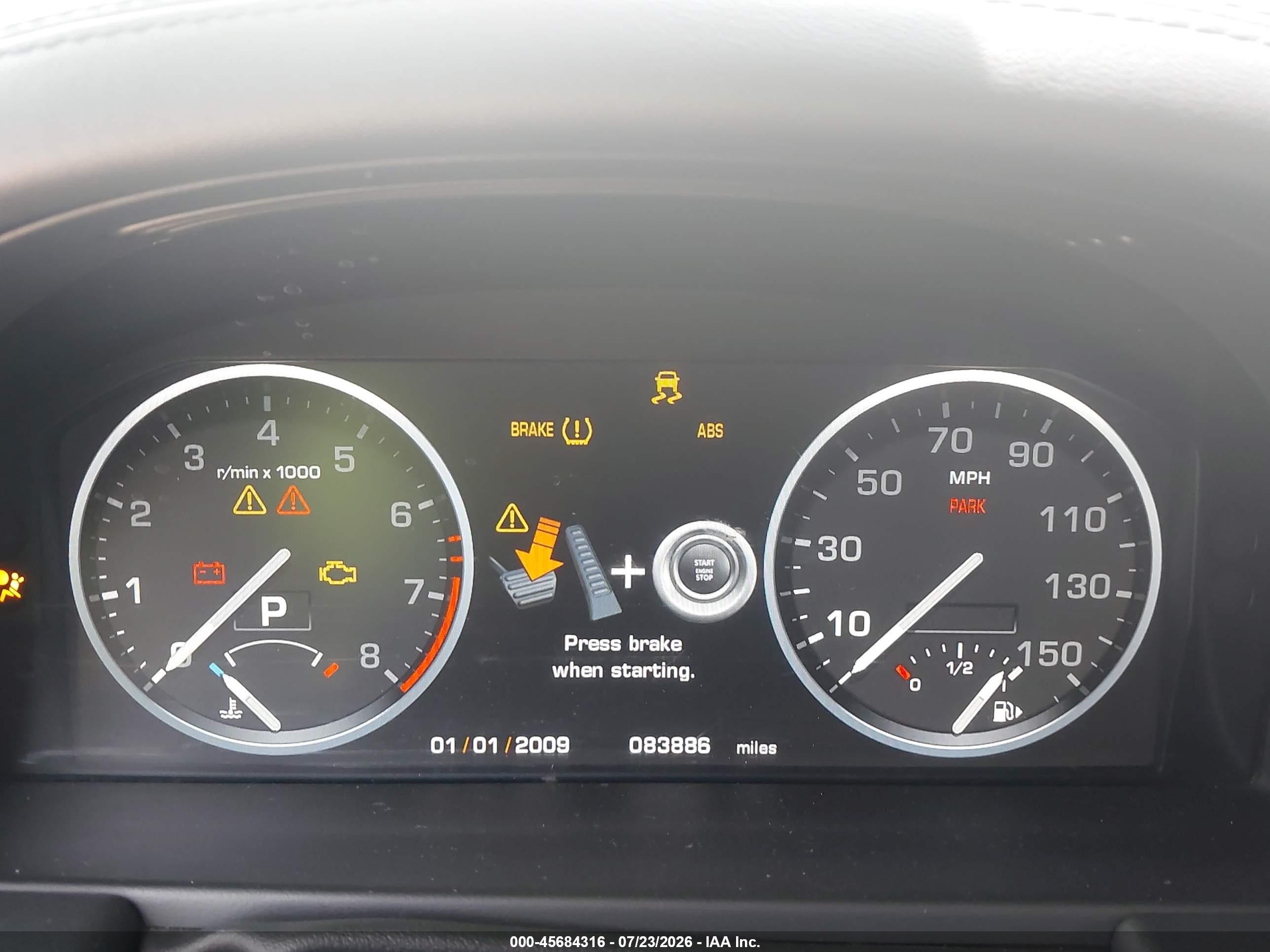 2010 Land Rover Range Rover Hse Gray vin: SALMF1D46AA310936
