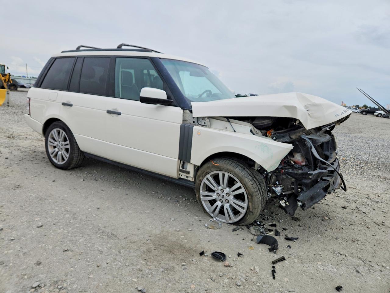 2010 Land Rover Range Rover Hse Luxury White vin: SALMF1D47AA307821