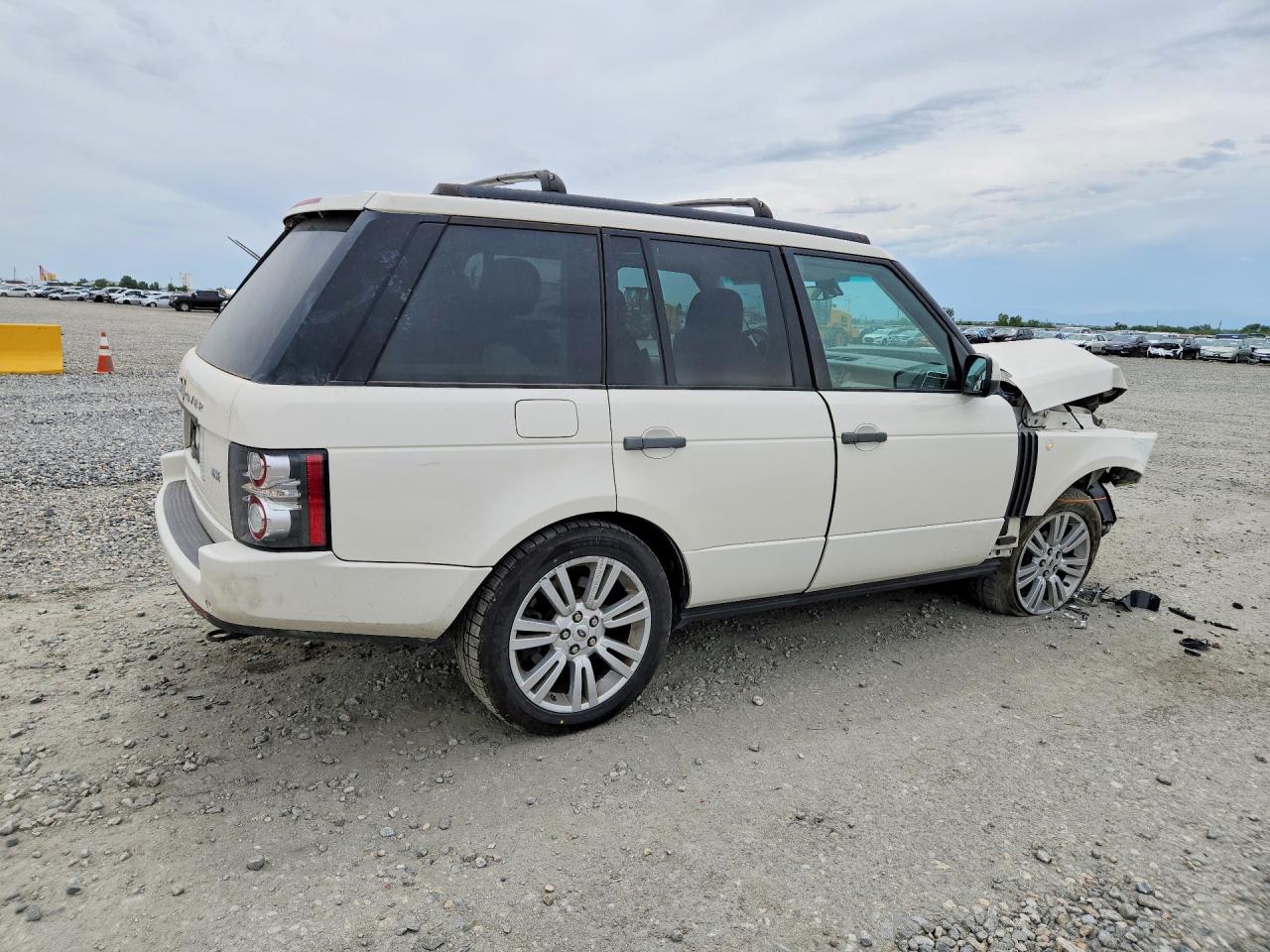 2010 Land Rover Range Rover Hse Luxury White vin: SALMF1D47AA307821