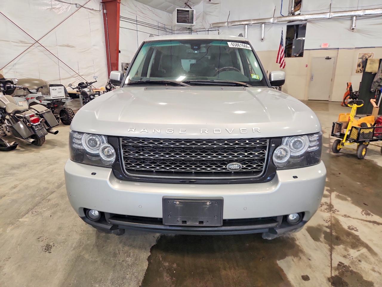 2012 Land Rover Range Rover Hse Luxury Silver vin: SALMF1D47CA361204