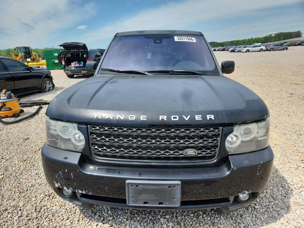 2012 Land Rover Range Rover Hse Luxury Black vin: SALMF1D47CA383459