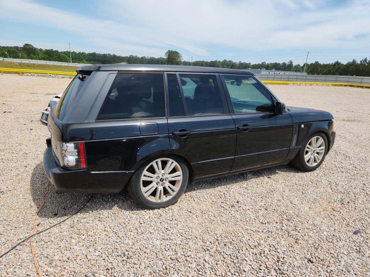 2012 Land Rover Range Rover Hse Luxury Black vin: SALMF1D47CA383459