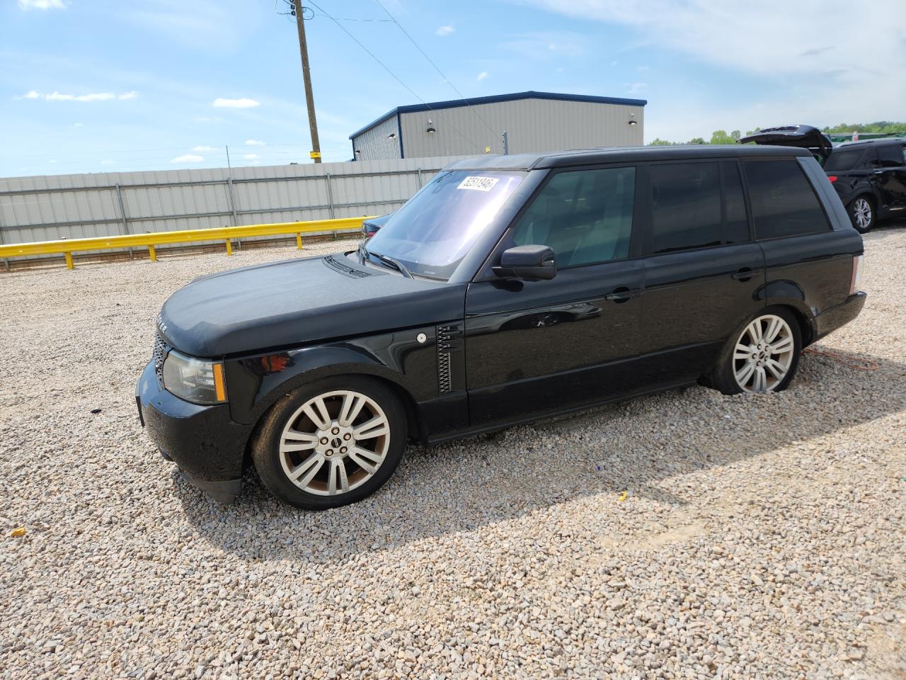 2012 Land Rover Range Rover Hse Luxury Черный vin: SALMF1D47CA383459