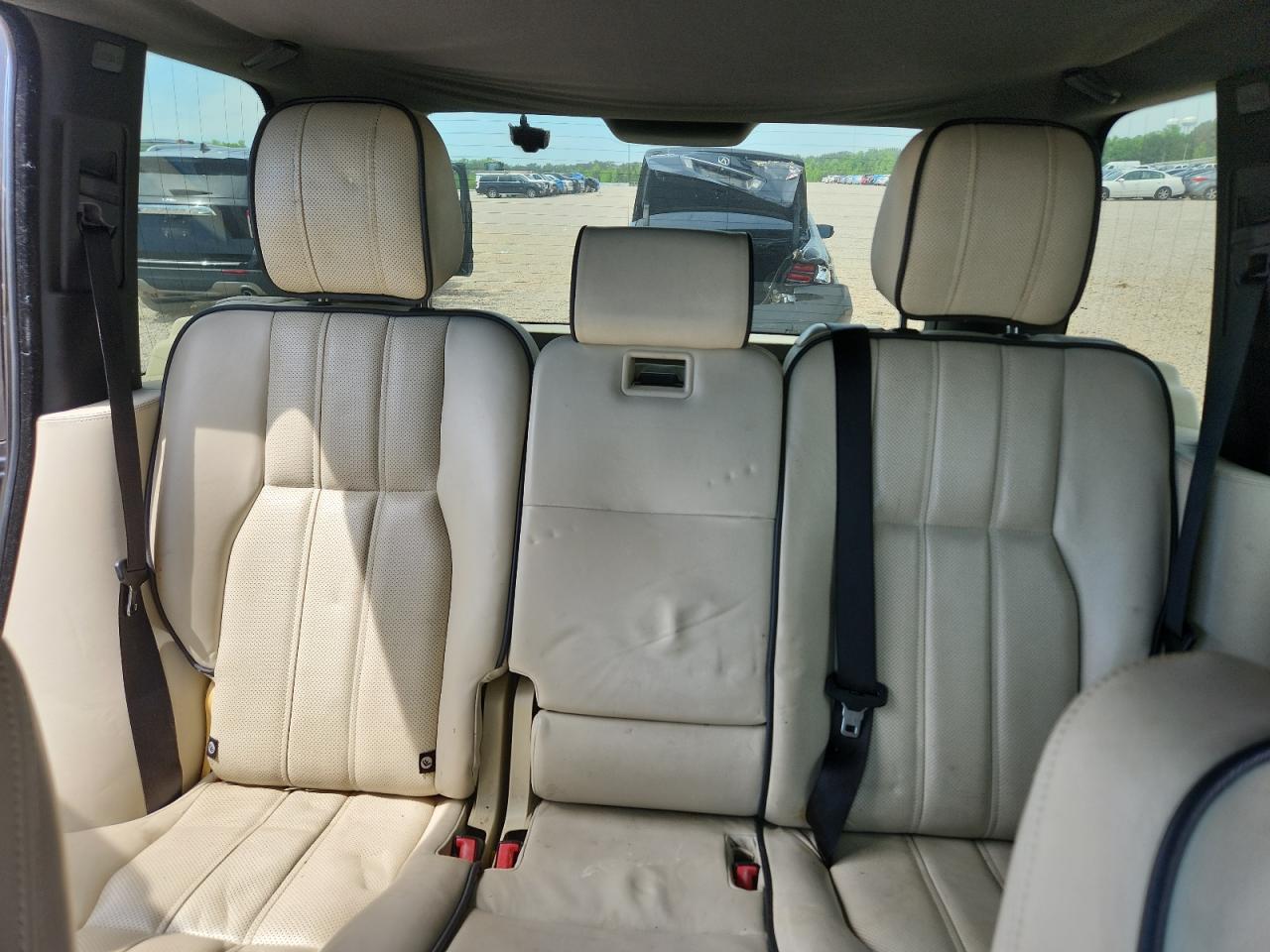 2012 Land Rover Range Rover Hse Luxury Black vin: SALMF1D47CA383459