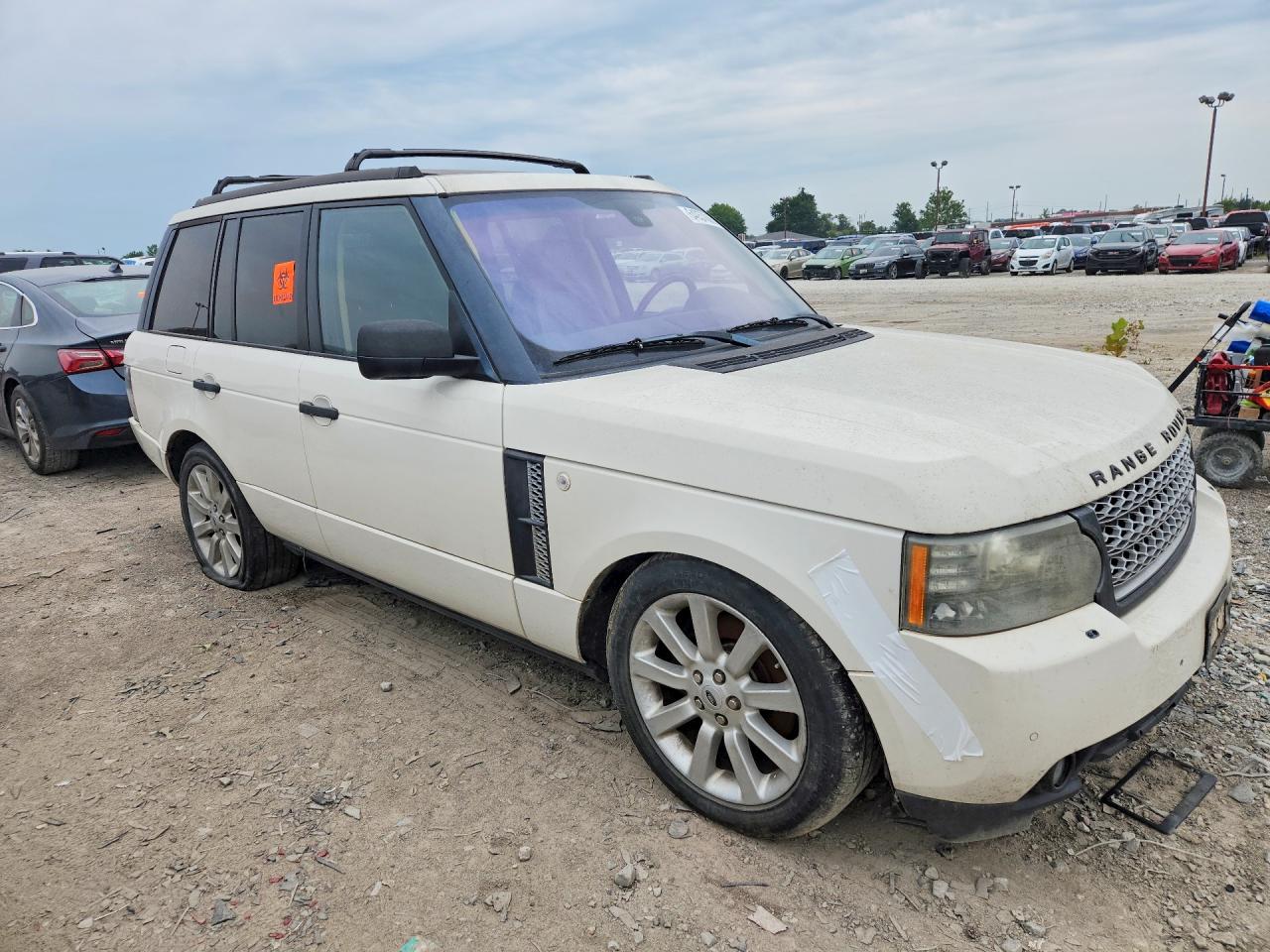 2010 Land Rover Range Rover Hse Luxury White vin: SALMF1D48AA324420