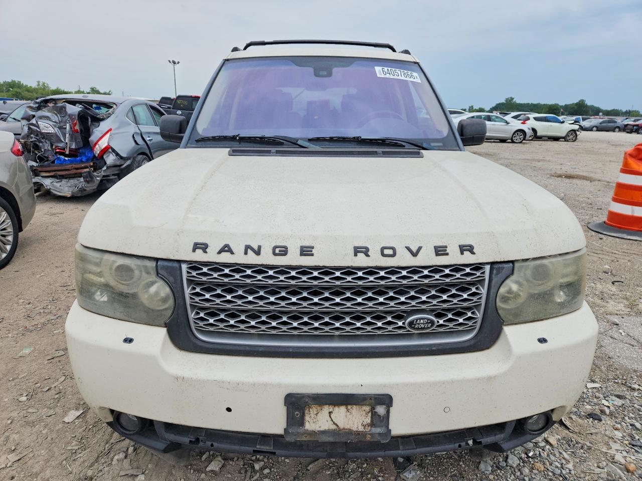 2010 Land Rover Range Rover Hse Luxury White vin: SALMF1D48AA324420