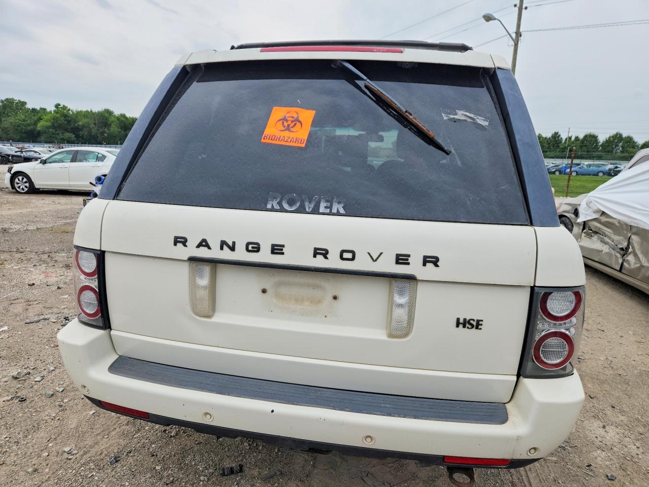 2010 Land Rover Range Rover Hse Luxury White vin: SALMF1D48AA324420