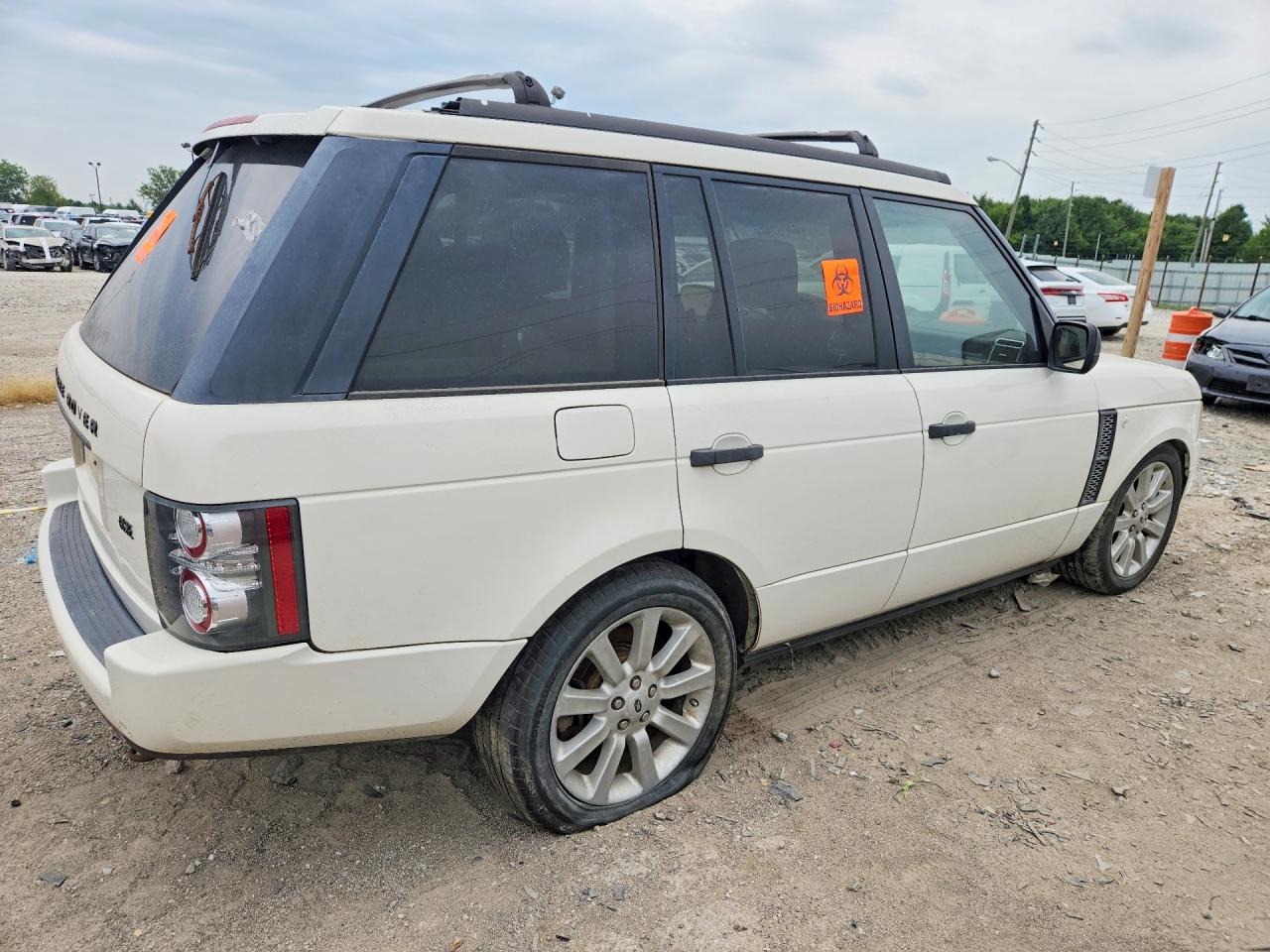 2010 Land Rover Range Rover Hse Luxury White vin: SALMF1D48AA324420