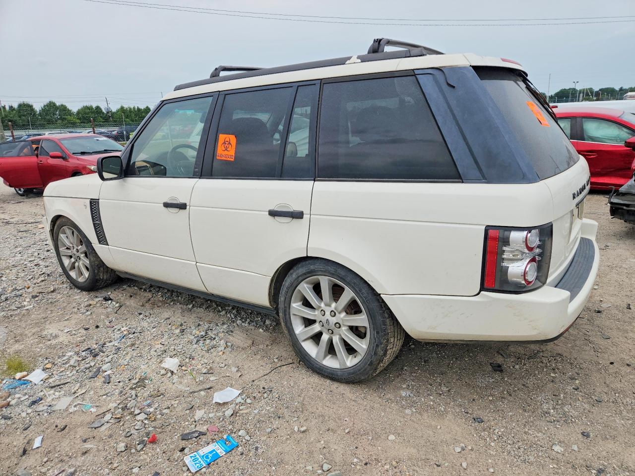 2010 Land Rover Range Rover Hse Luxury White vin: SALMF1D48AA324420