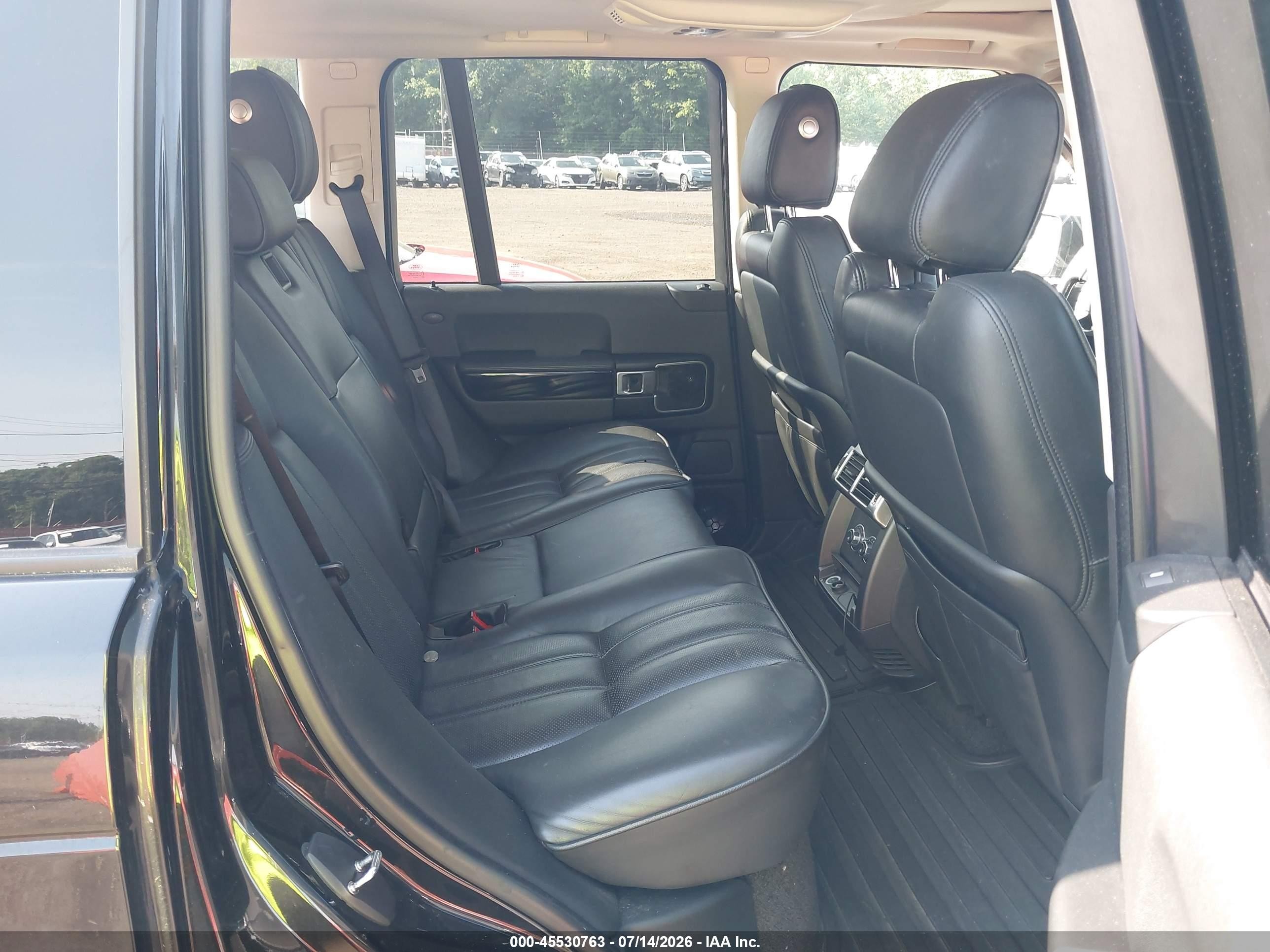 2011 Land Rover Range Rover Hse Черный vin: SALMF1D48BA340294