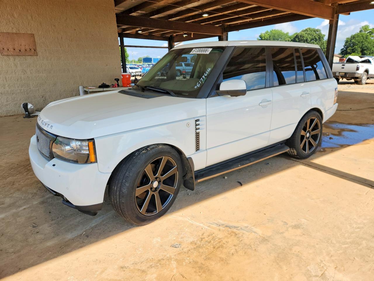 2012 Land Rover Range Rover Hse Luxury White vin: SALMF1D48CA392025