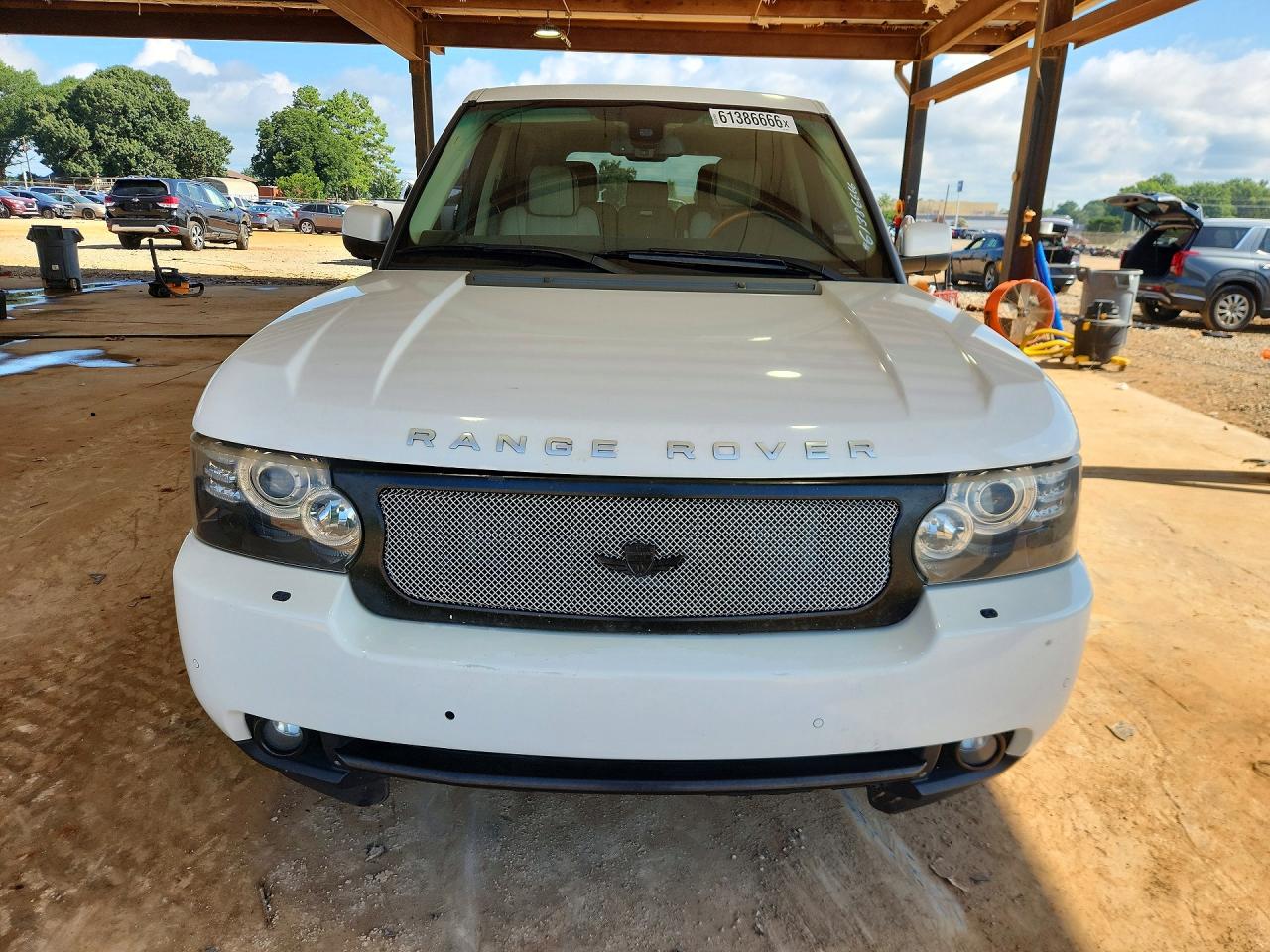 2012 Land Rover Range Rover Hse Luxury White vin: SALMF1D48CA392025