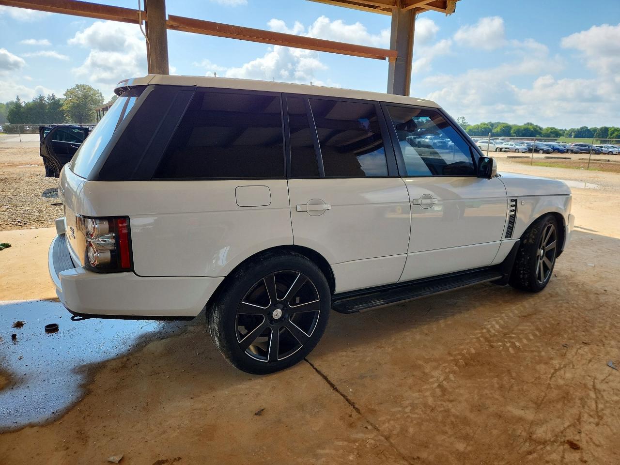 2012 Land Rover Range Rover Hse Luxury White vin: SALMF1D48CA392025